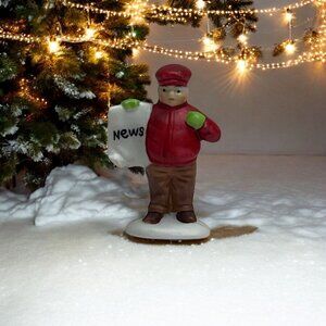Dept 56 City News Stand #1 - Christmas in the City  - Loose Figurine - 1988